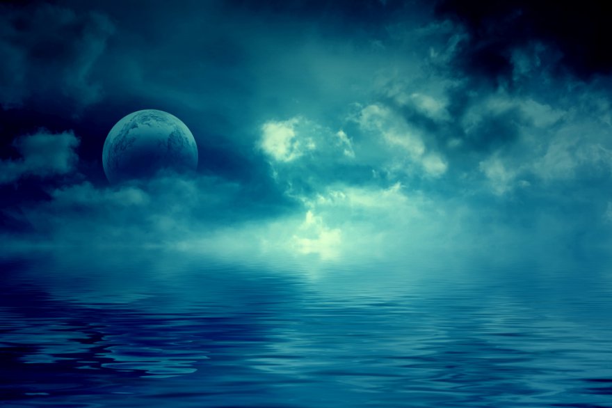 Mond, Mondlicht, Vollmondphase, Vollmond Foto: ©  isoga @ shutterstock