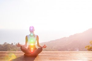 Chakrenmeditation Foto: ©  Asmiana @ shutterstock
