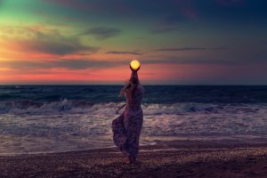 Vollmondritual Foto: ©  Lizavetta @ shutterstock