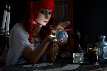 Der magische Zirkel des Wahrsagens: Warum der richtige Ort alles verndert Foto: ©  Elena Vasilchenko @ shutterstock