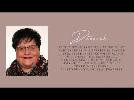 Deborah stellt sich vor Foto: © Eigenproduktion @ Zukunftsblick
