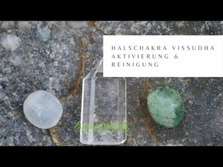 Halschakra Vissudha (741 Hz) Aktivierung & Reinigung Foto: © Fifth chakra illustration vector of Vishudda - Vektorgrafik @ Shutterstock
